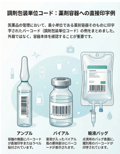 配合変化バーコード種類